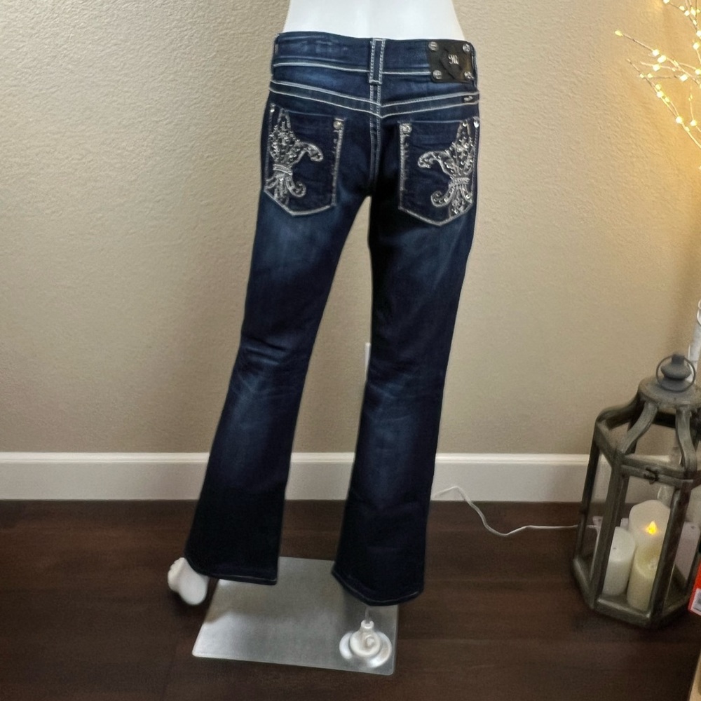 Miss Me Fluer De Les Embellished Boot Cut Jeans 30x32.5